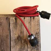 Cloth Cord Vintage Replica in Red