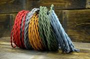 Vintage Cloth Braided Extension Cord