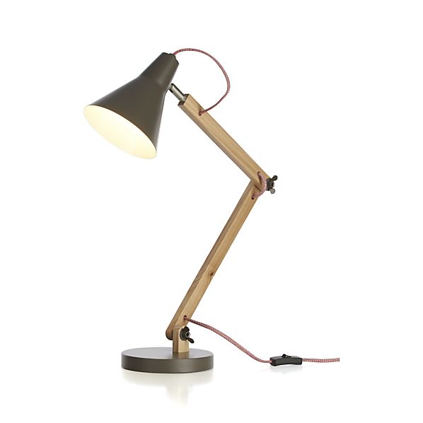 rex grey task lamp