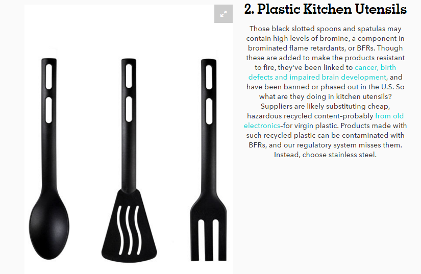 Plastic Kitchen Utensils